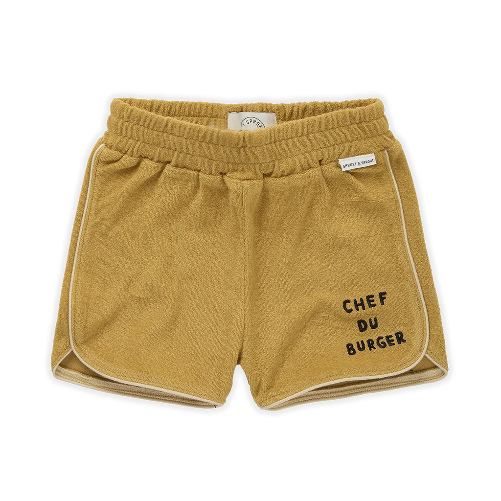 Sproet & Sprout Terry Sport Short | Chef du Burger