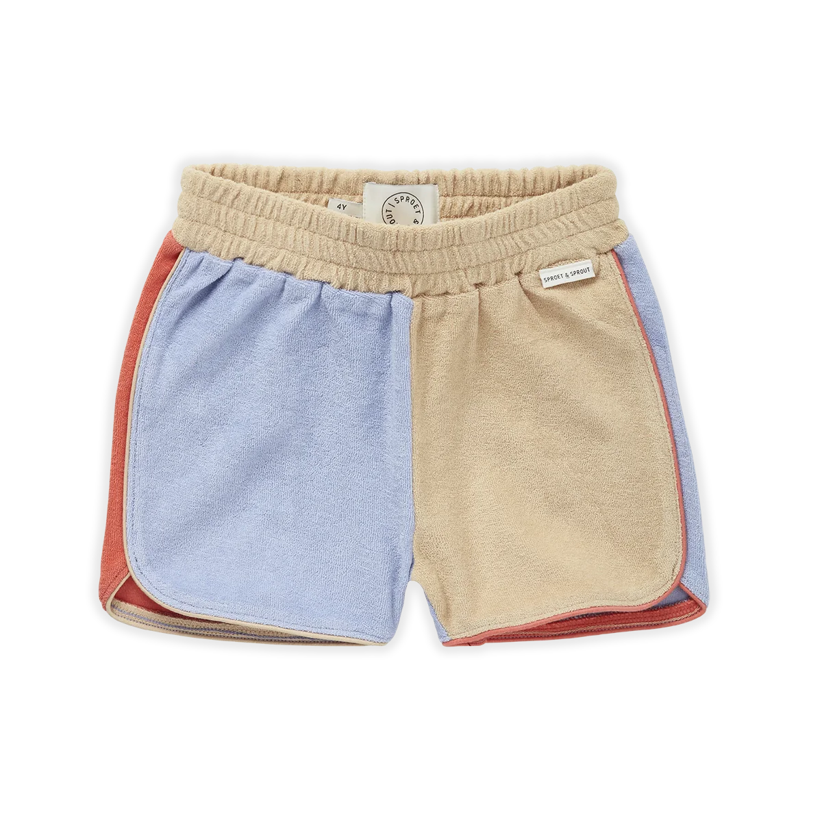 Sproet & Sprout Terry Sport Short | Colorblock