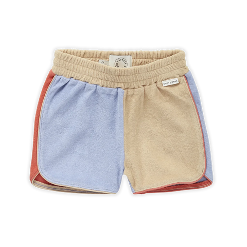 Sproet & Sprout Terry Sport Short | Colorblock