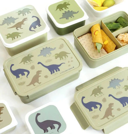 A Little Lovely Company Lunch Box With Distribution boxes | Dinosaurs