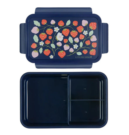 A Little Lovely Company Lunch Box With Distribution boxes | Strawberry