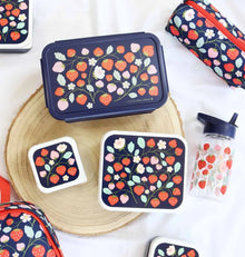 A Little Lovely Company Lunch Box With Distribution boxes | Strawberry