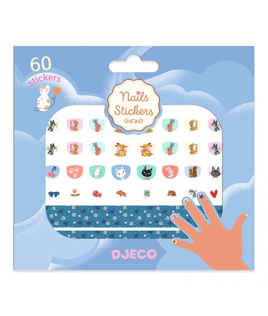 Djeco Nail Stickers Set | Cute