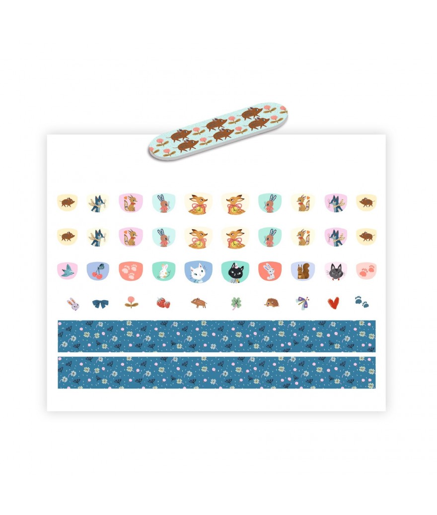 Djeco Nail Stickers Set | Cute