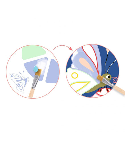 Djeco Painting With A Palette | Little Creatures