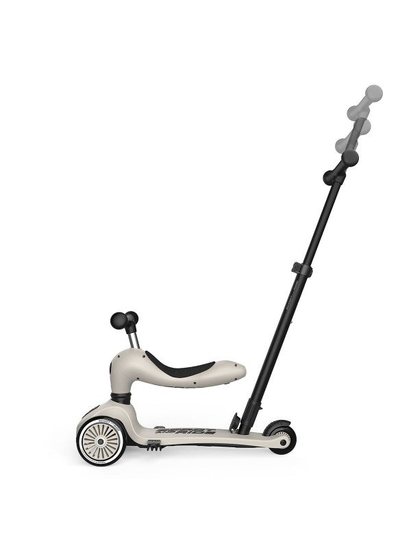 Scoot & Ride Highwaykick 1 Push & Go | Ash - PRE ORDER END OF JUNE