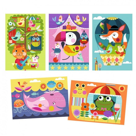 Djeco Craft Set Scratch | Animal