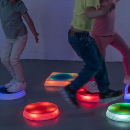 Amaya 3 Stepping Stones with LED Light