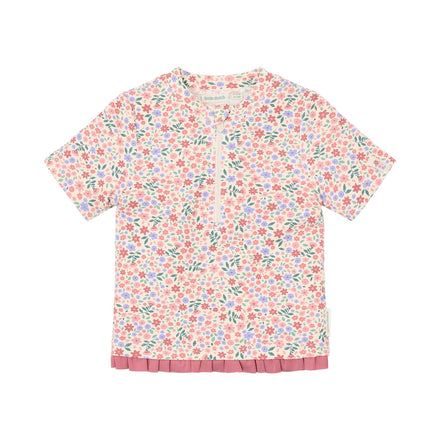 Little Dutch UV Swim Shirt Short Sleeves | Dreamy Flowerfield