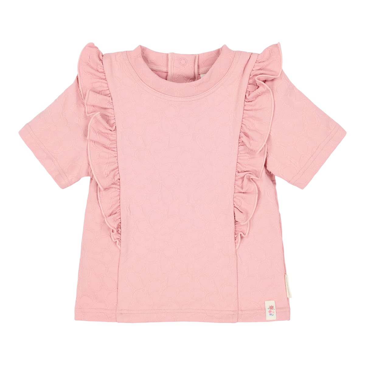 Little Dutch UV Swim Shirt Short Sleeves | Dreamy Pink Rose