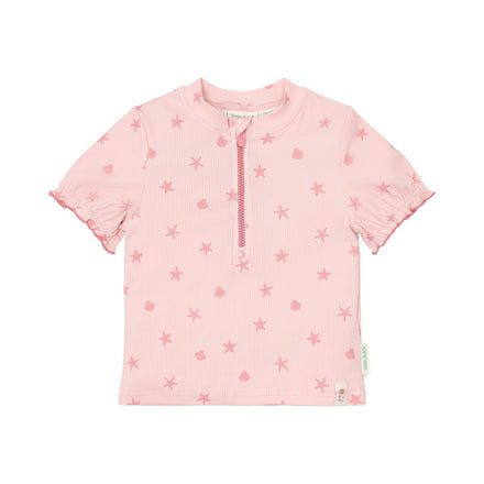 Little Dutch UV Swim Shirt Short Sleeves | Dreamy Seashells