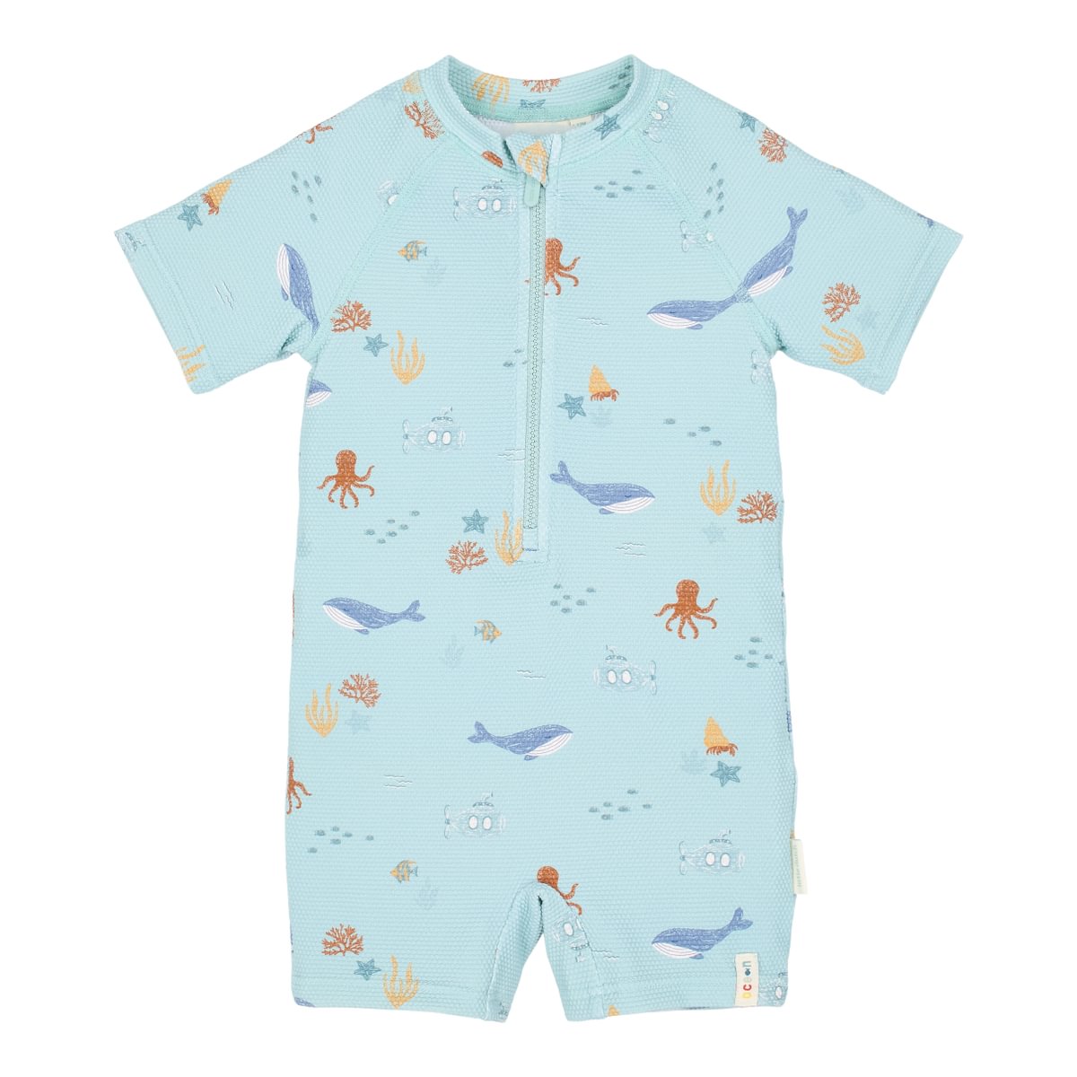 Little Dutch UV Swimsuit Short Sleeves | Ocean Friends