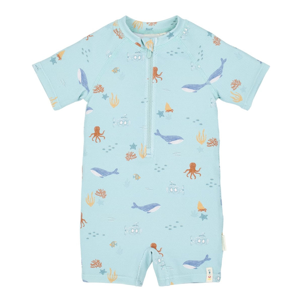 Little Dutch UV Swimsuit Short Sleeves | Ocean Friends