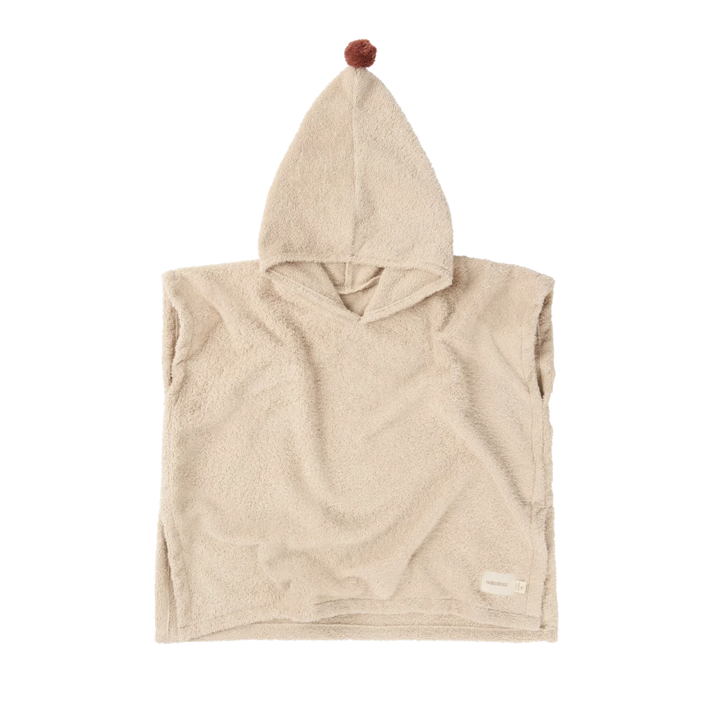 Nobodinoz So Cute Poncho 55x58cm - 3-5Y | Almond
