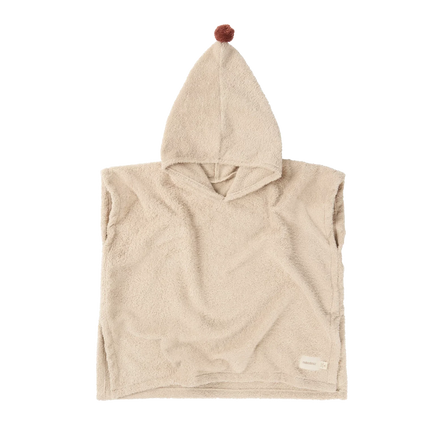 Nobodinoz So Cute Poncho 55x58cm - 3-5Y | Almond