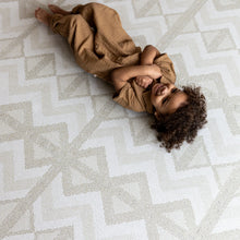 Eeveve Playmat Foam Puzzle | Kilim Feather Grey