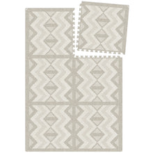 Eeveve Playmat Foam Puzzle | Kilim Feather Grey