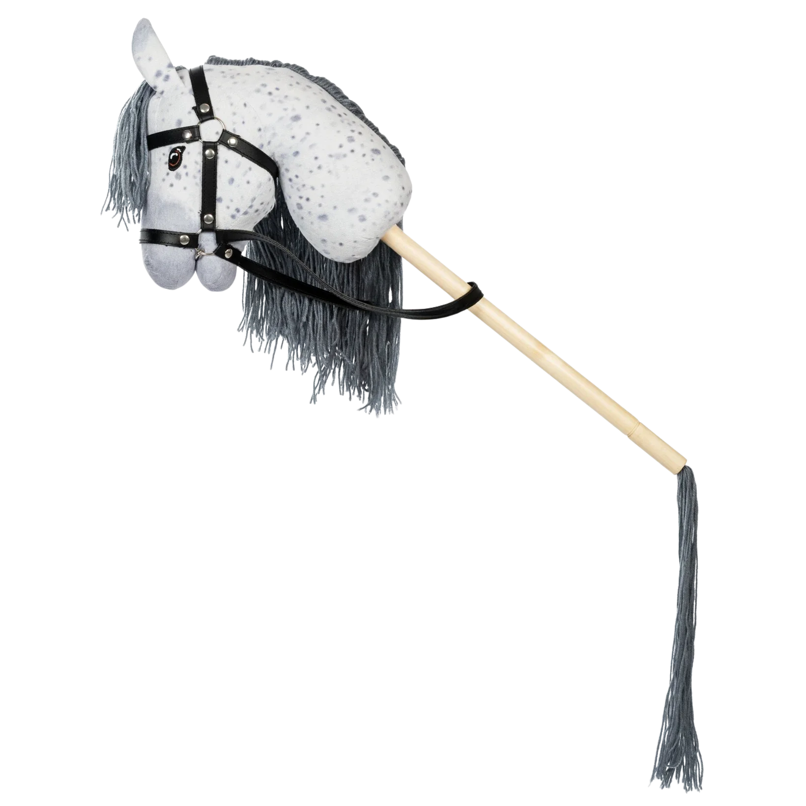 By Astrup Hobbyhorse With Open Mouth | Star Grey Spotted