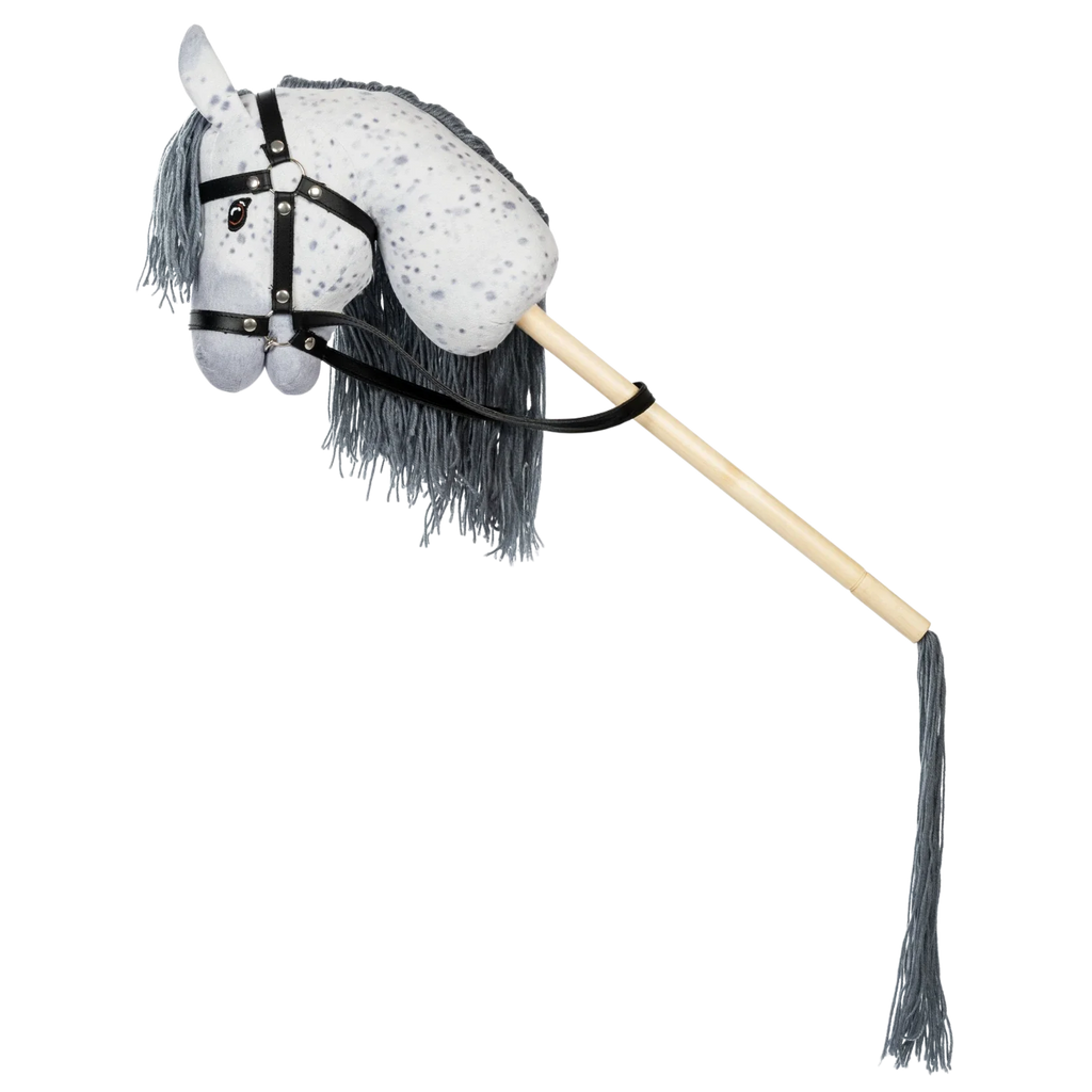 By Astrup Hobbyhorse With Open Mouth | Star Grey Spotted