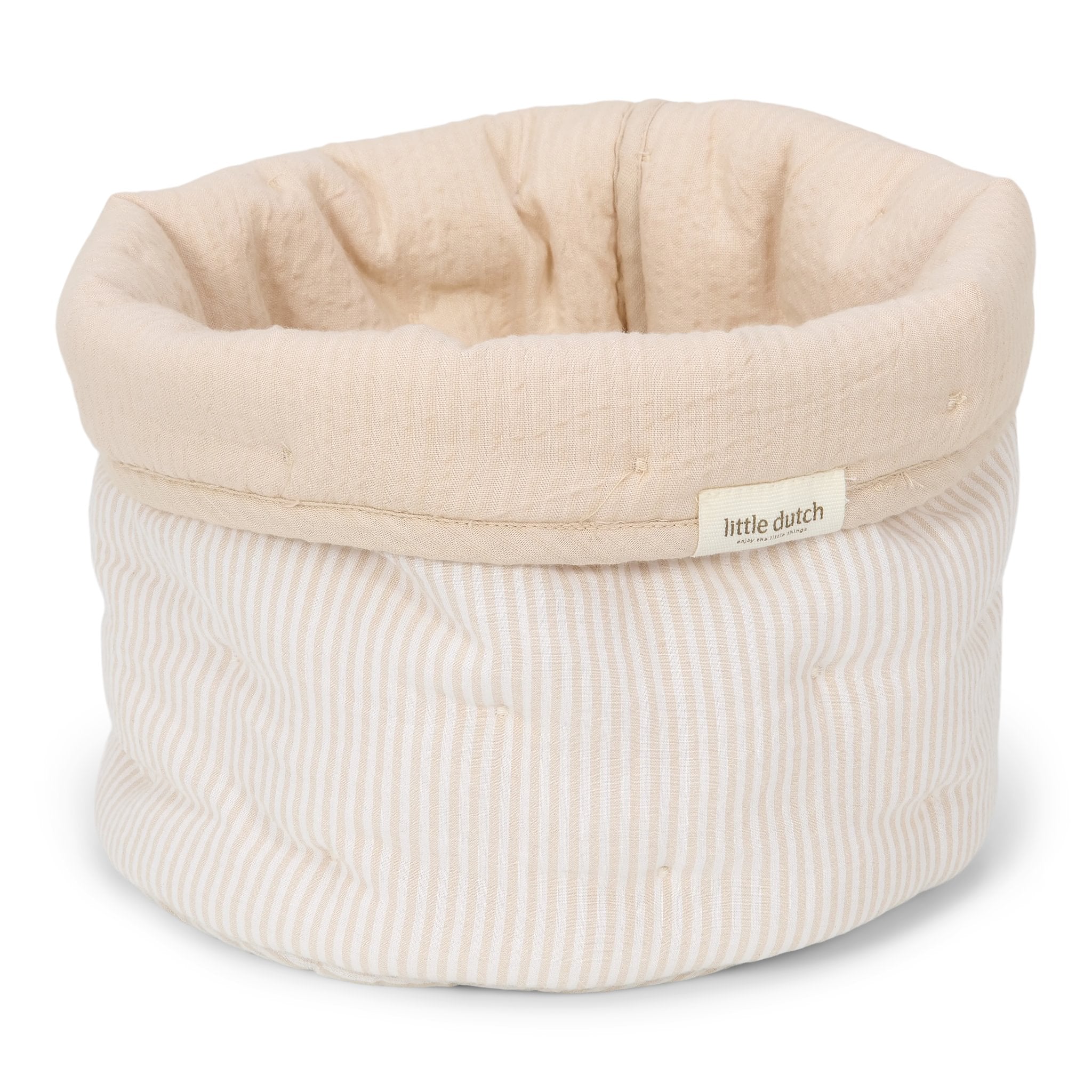 Little Dutch Storage Basket Small 20 Ø | Pure Soft Beige