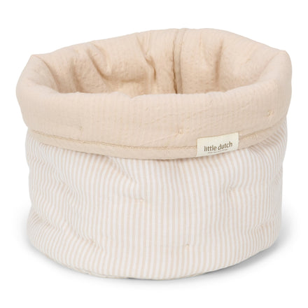 Little Dutch Storage Basket Small 20 Ø | Pure Soft Beige