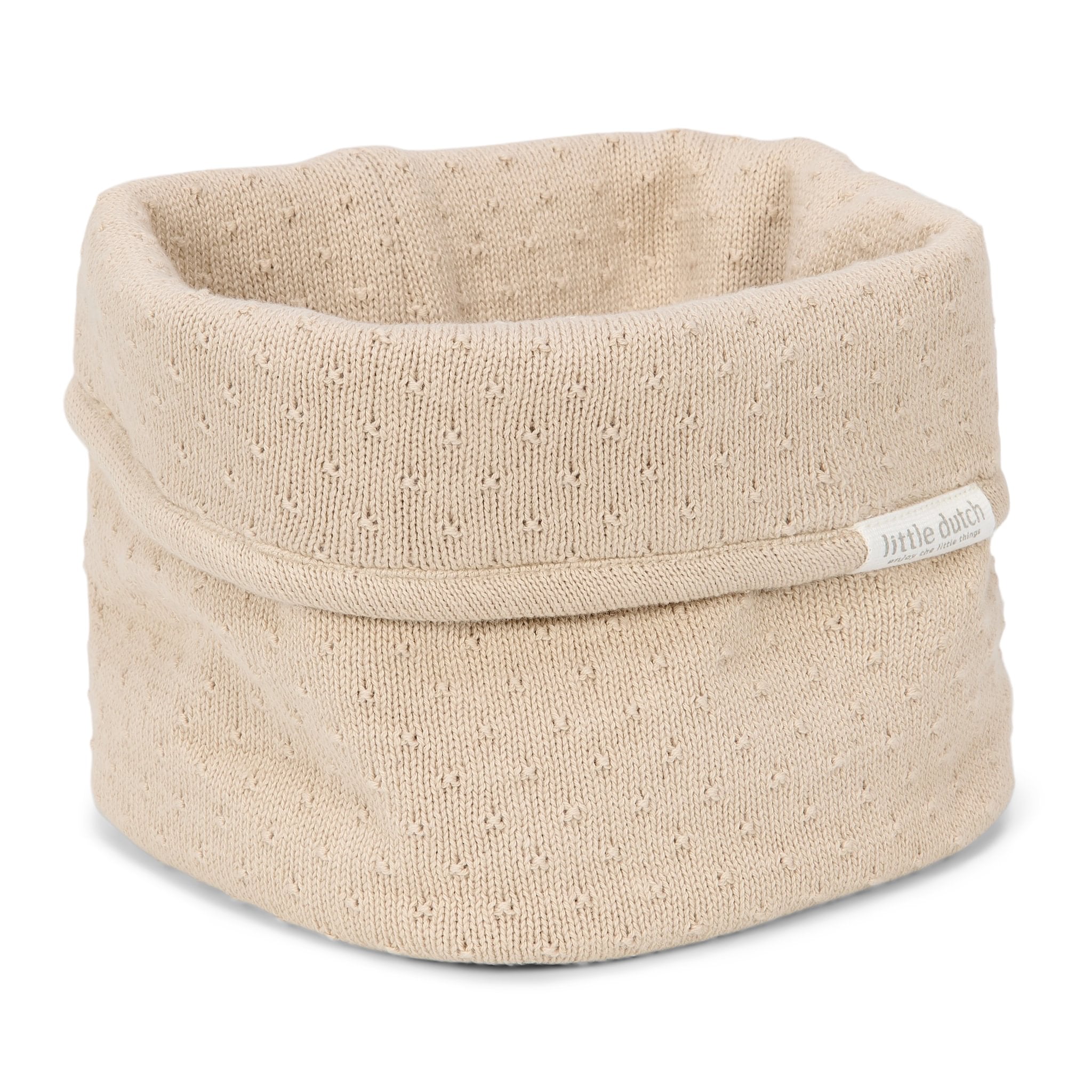 Little Dutch Storage Basket Small | Pure Soft Beige