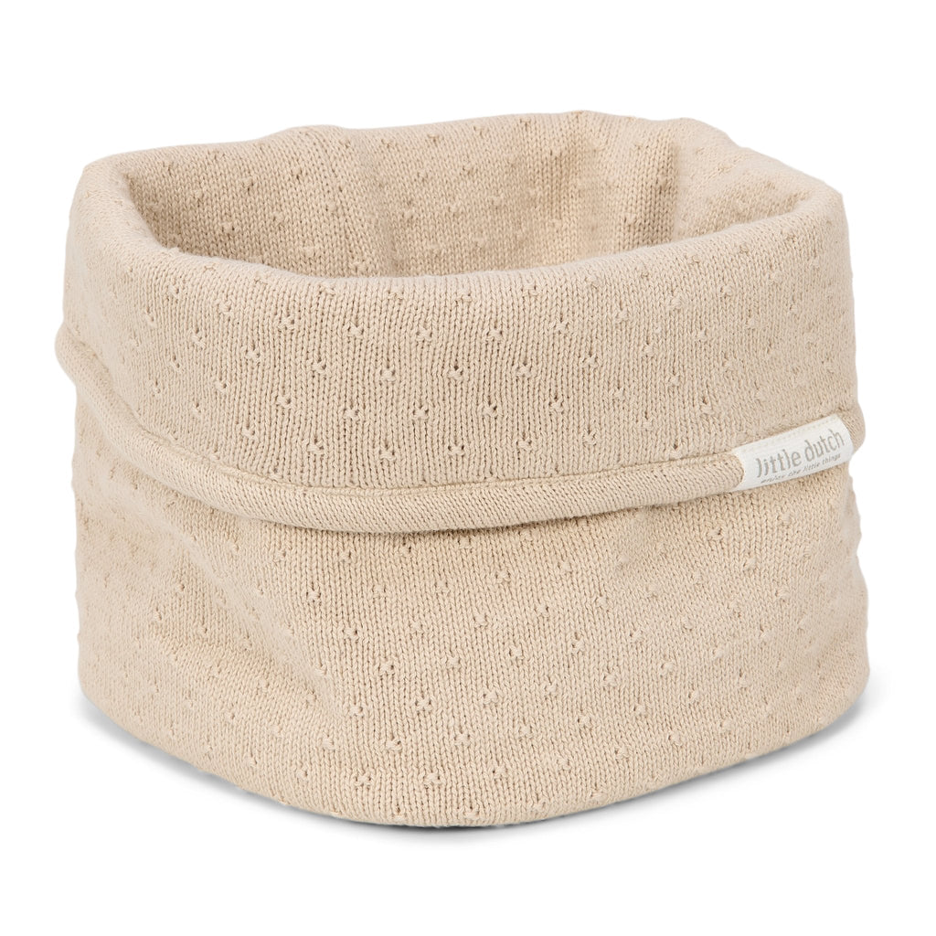Little Dutch Storage Basket Small | Pure Soft Beige