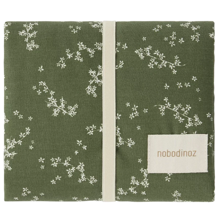 Nobodinoz Stories Version cushion 45x65cm | Green jasmine