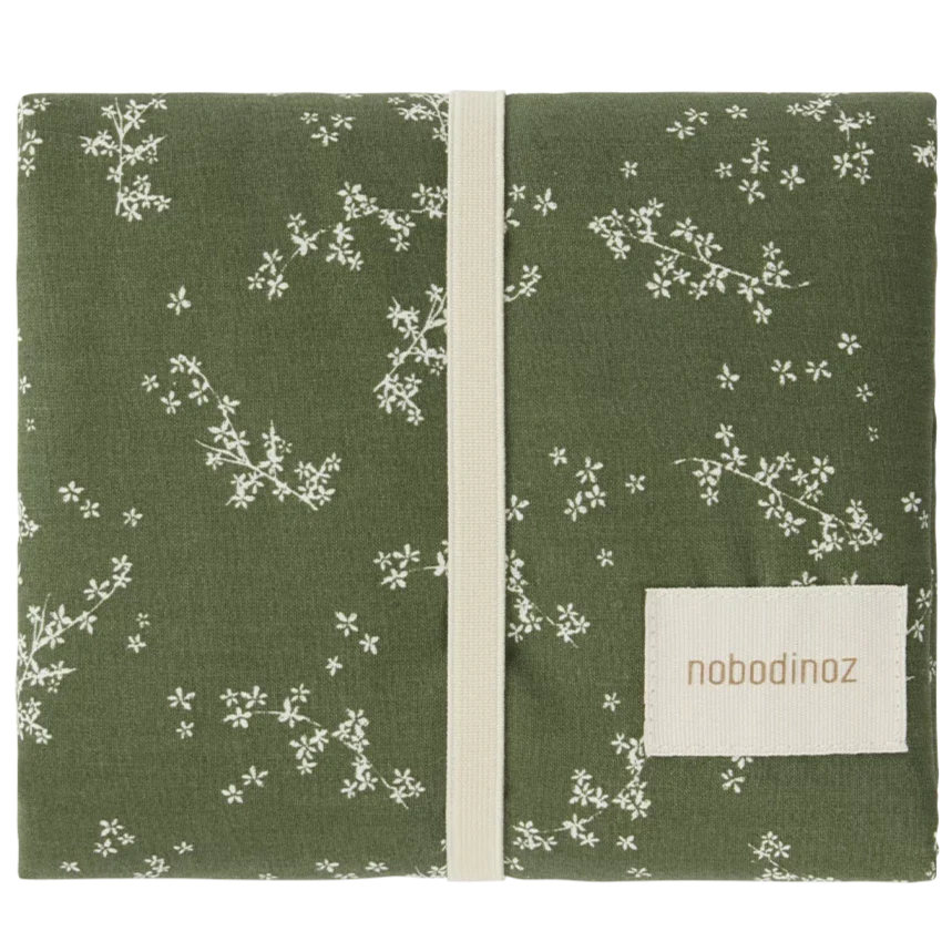 Nobodinoz Stories Version cushion 45x65cm | Green jasmine