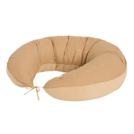 Nobodinoz Luna Maternity Pillow 170x38x25cm | Blush Little Cherries