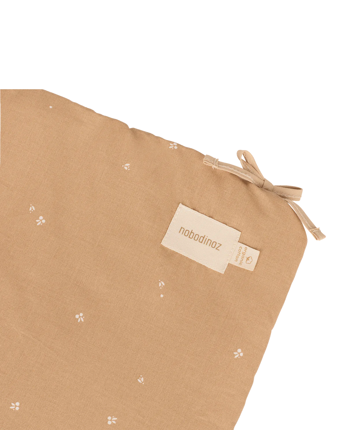 Nobodinoz Nest Play Pen Bumper 207x32x2cm | Blush Little Cherries
