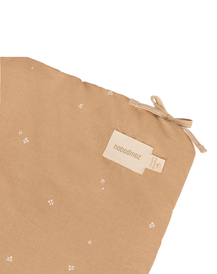 Nobodinoz Nest Play Pen Bumper 207x32x2cm | Blush Little Cherries