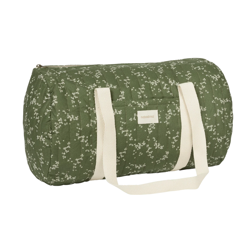 Nobodinoz Stories Weekend bag 45x30x30cm | Green jasmine