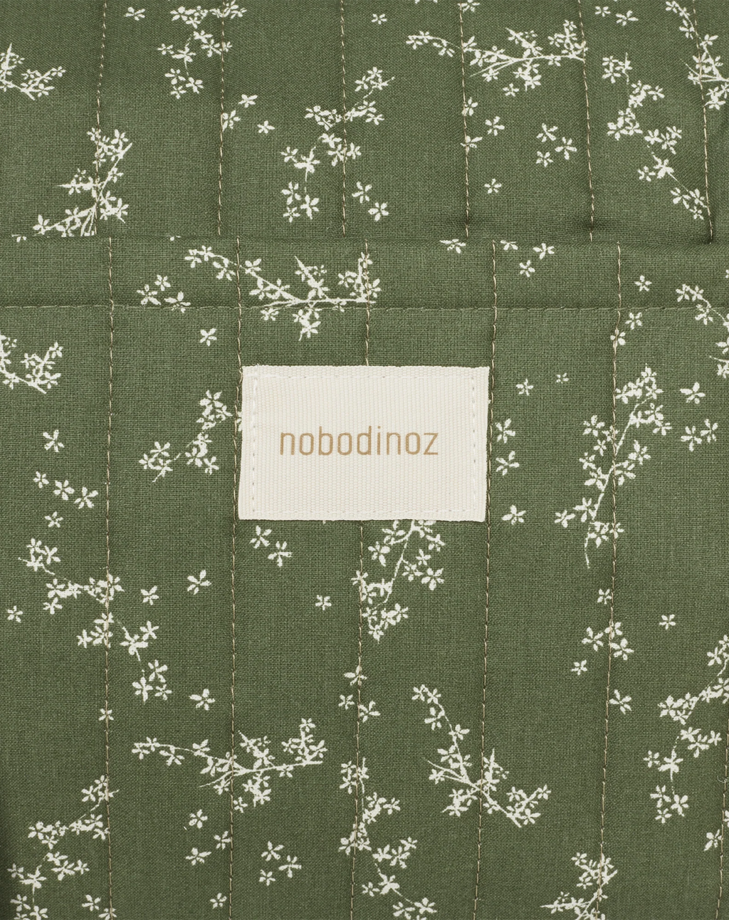 Nobodinoz Stories Weekend bag 45x30x30cm | Green jasmine