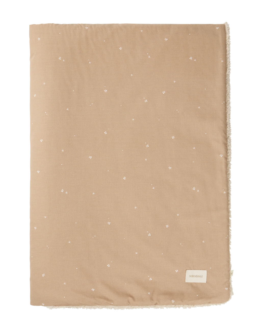 Nobodinoz Stories Winter Blanket 100x140cm | Blush Little Cherries