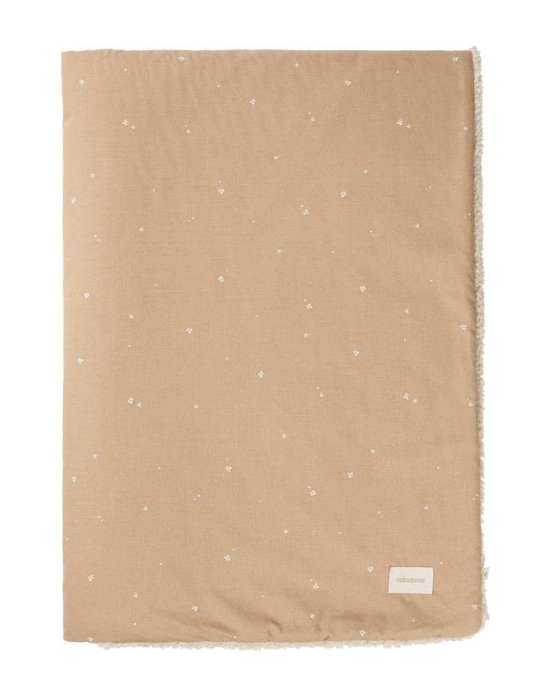 Nobodinoz Stories Winter Blanket 100x140cm | Blush Little Cherries