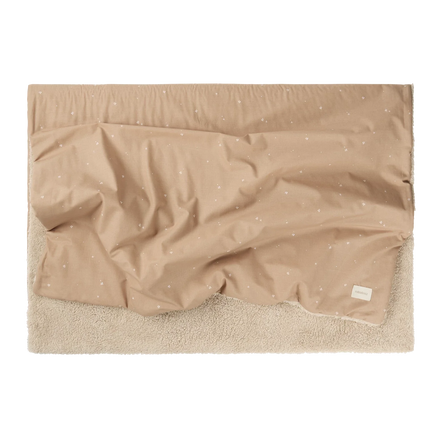 Nobodinoz Stories Winter Blanket 100x140cm | Blush Little Cherries