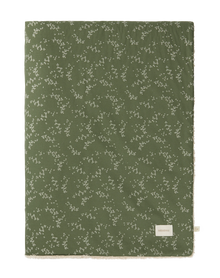 Nobodinoz Stories Winter Blanket 100x140cm | Green jasmine