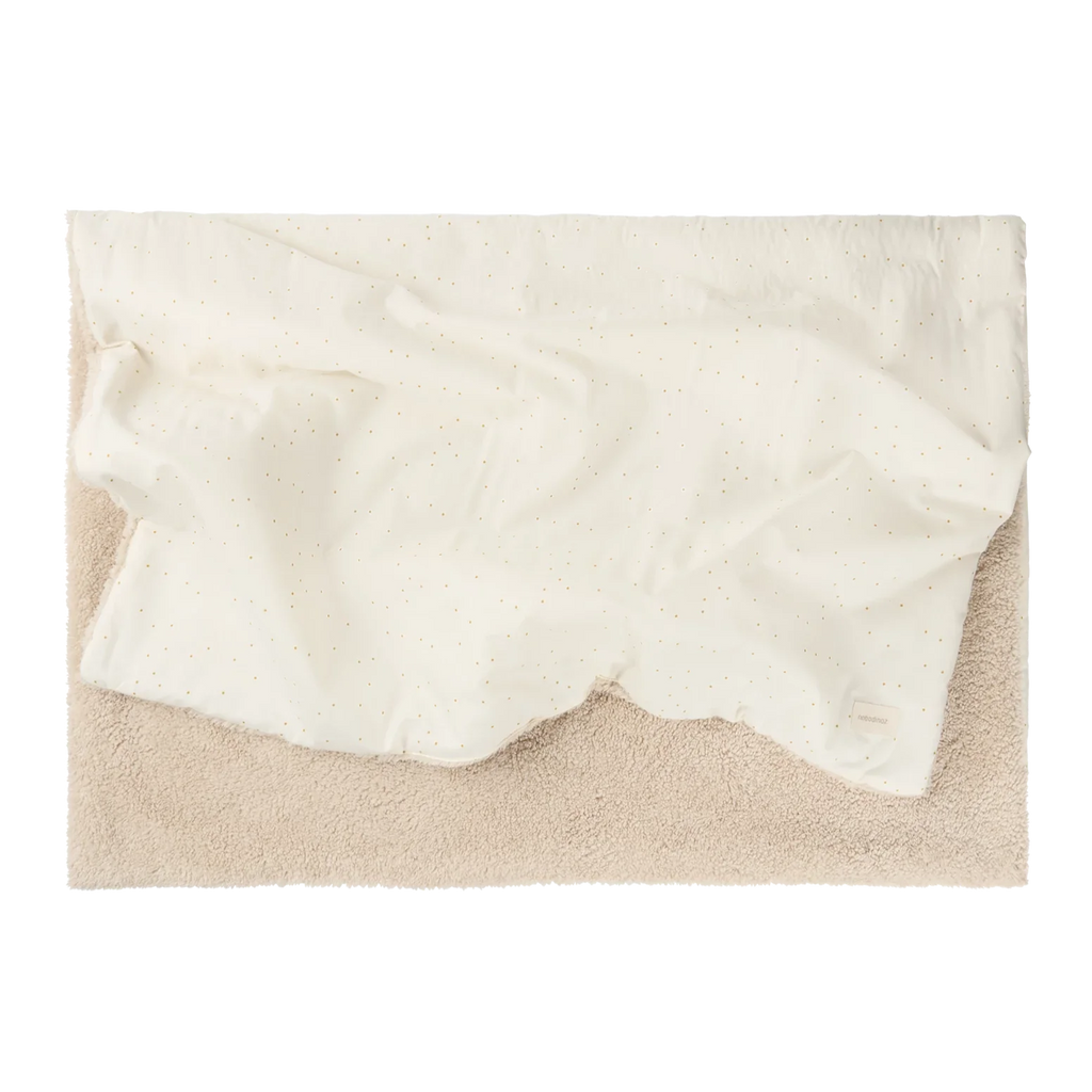 Nobodinoz Stories Winter Blanket 100x140cm | Honey Sweet Dots Natural