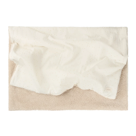 Nobodinoz Stories Winter Blanket 100x140cm | Honey Sweet Dots Natural