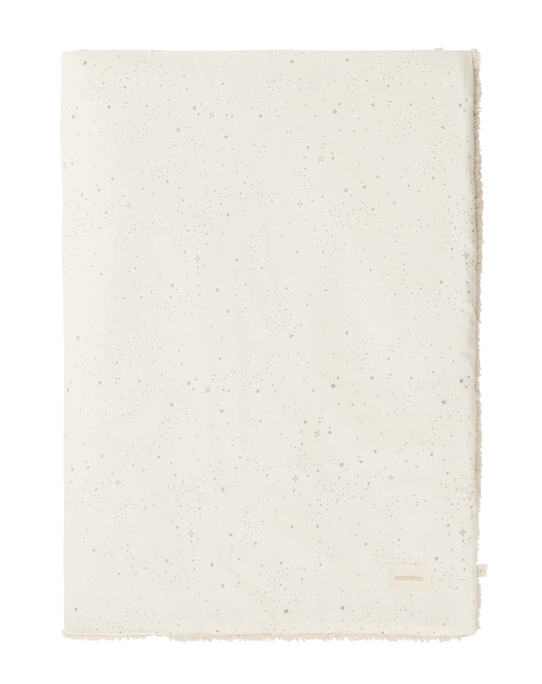 Nobodinoz Stories Winter Blanket 100x140cm | Natural Milky Way