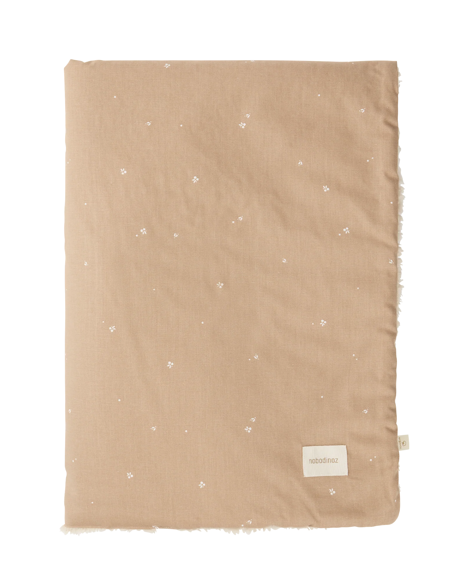 Nobodinoz Stories Winter Newborn Blanket 70x100cm | Blush Little Cherries