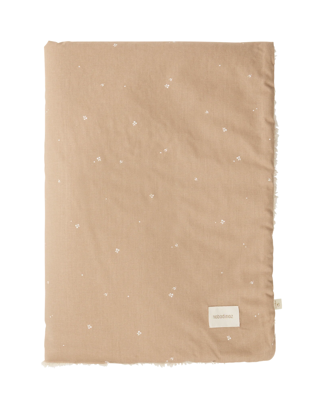 Nobodinoz Stories Winter Newborn Blanket 70x100cm | Blush Little Cherries