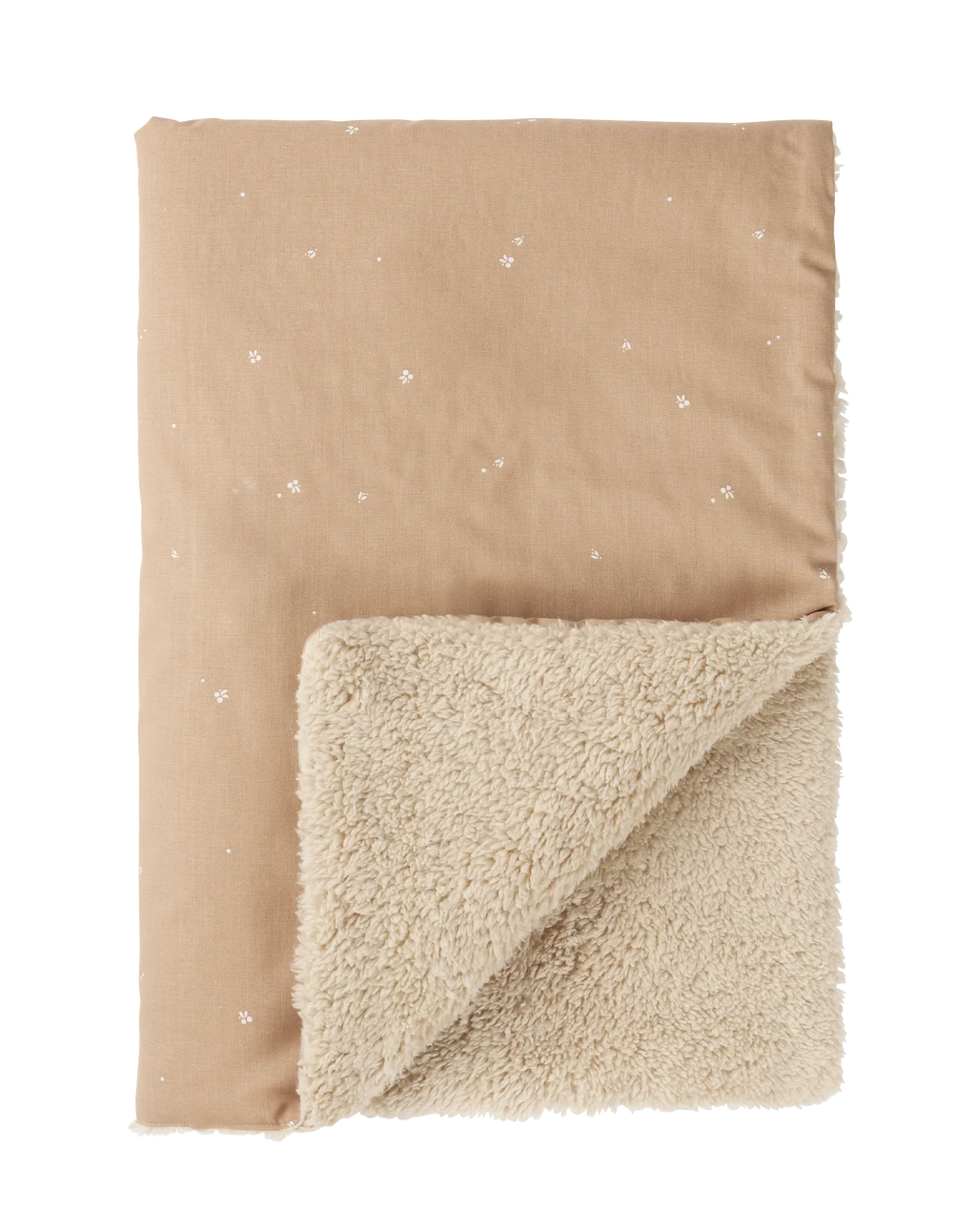 Nobodinoz Stories Winter Newborn Blanket 70x100cm | Blush Little Cherries