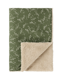 Nobodinoz Stories Winter Newborn Blanket 70x100cm | Green jasmine