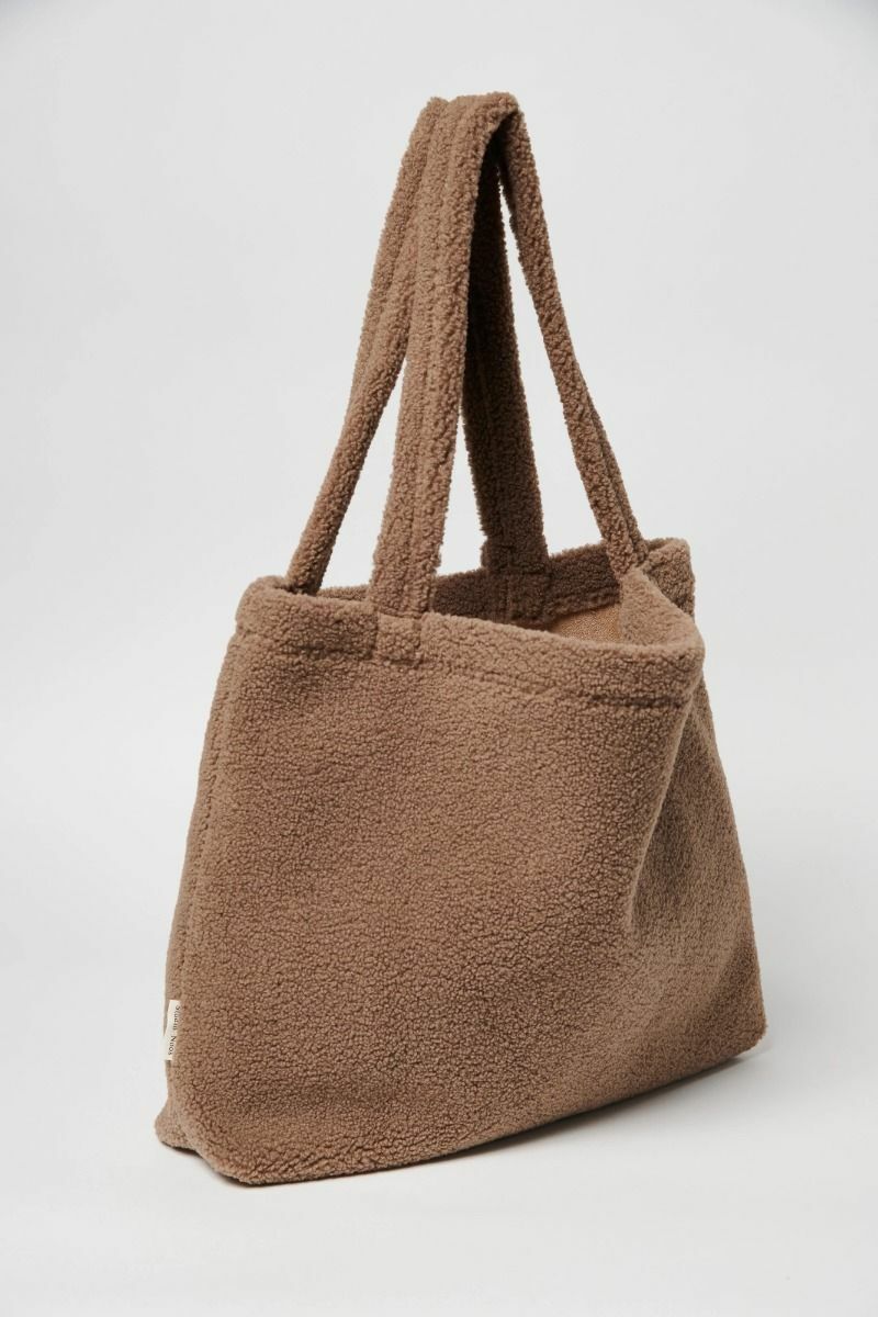 Studio Noos Mom Bag | Brown Chunky Teddy