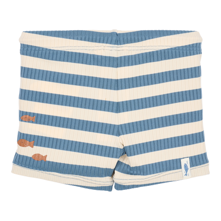 Little Dutch Swim Shorts | Ocean Blue Stripes