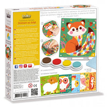 Créalign Easy Paintings Finger Paint Set | Animals