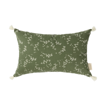 Nobodinoz Stories Pillow 35x20cm | Green jasmine