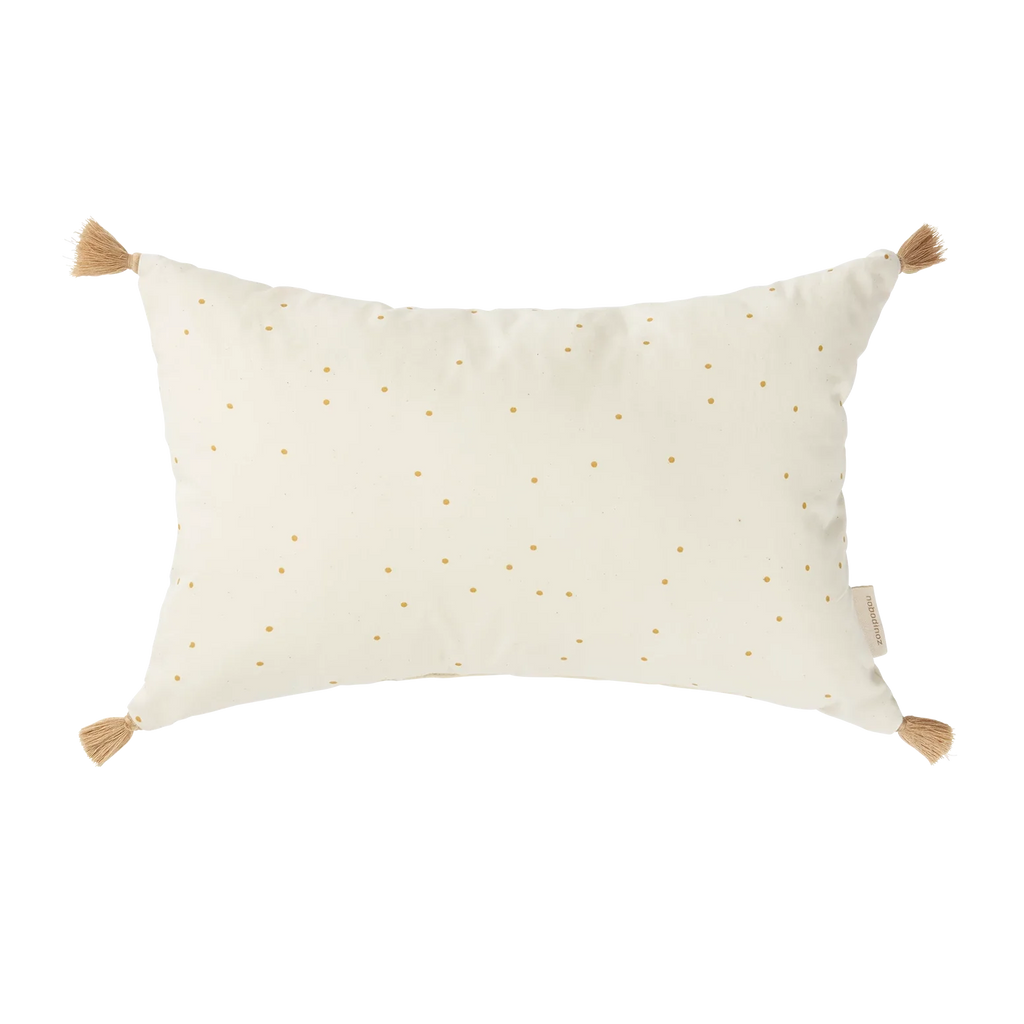 Nobodinoz Stories Pillow 35x20cm | Honey Sweet Dots Natural